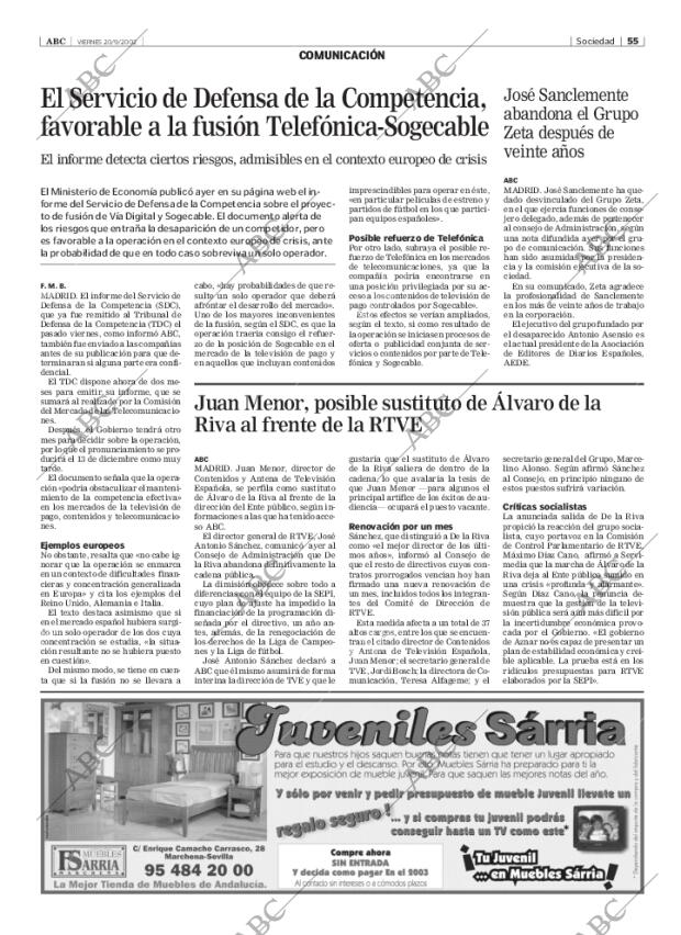 ABC SEVILLA 20-09-2002 página 55