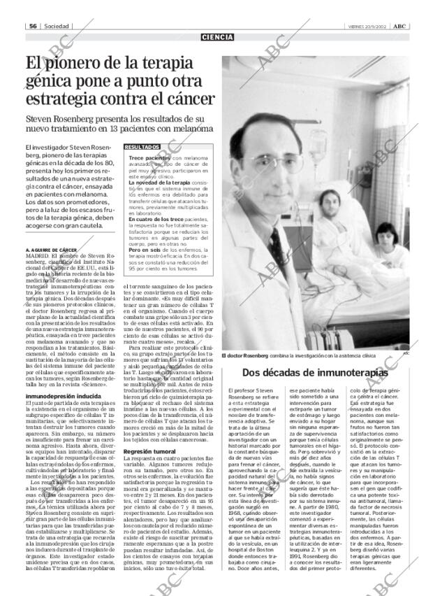 ABC SEVILLA 20-09-2002 página 56