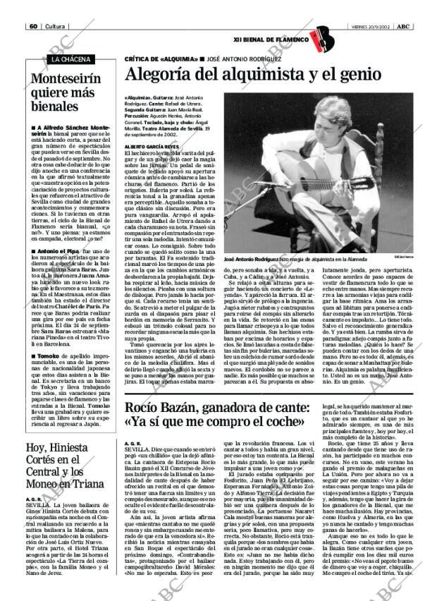 ABC SEVILLA 20-09-2002 página 60