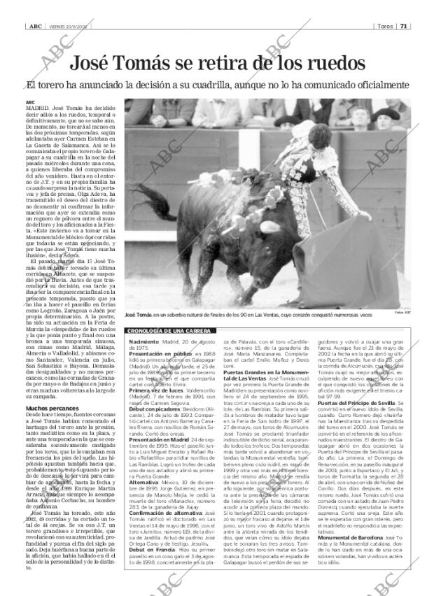 ABC SEVILLA 20-09-2002 página 71