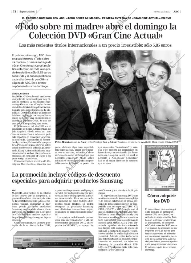 ABC SEVILLA 20-09-2002 página 72