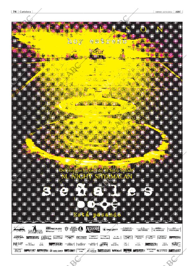 ABC SEVILLA 20-09-2002 página 74