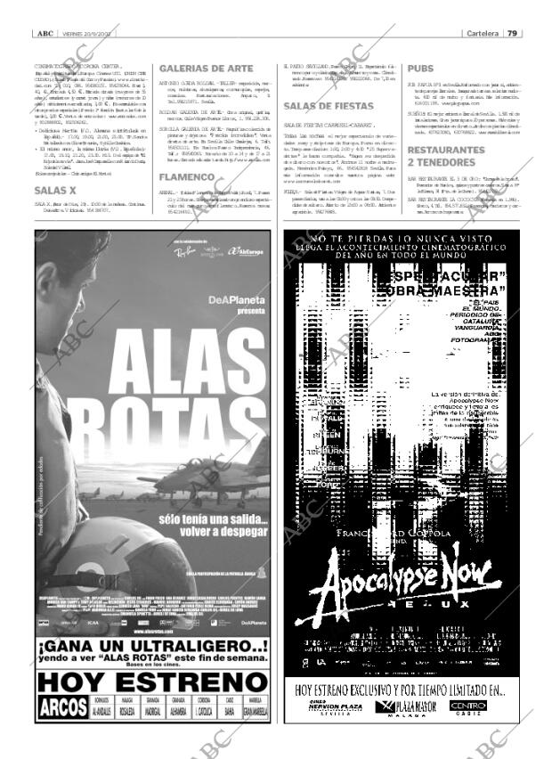 ABC SEVILLA 20-09-2002 página 79