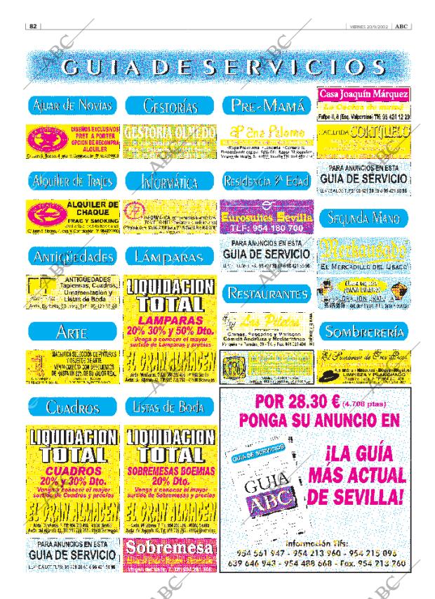 ABC SEVILLA 20-09-2002 página 82