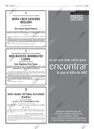 ABC SEVILLA 20-09-2002 página 84