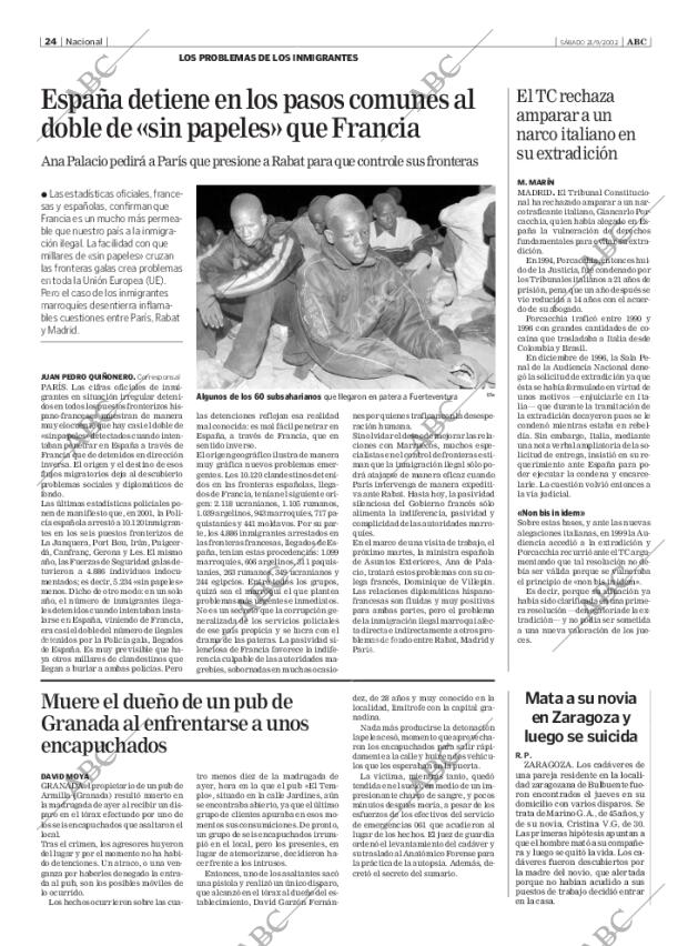 ABC SEVILLA 21-09-2002 página 24