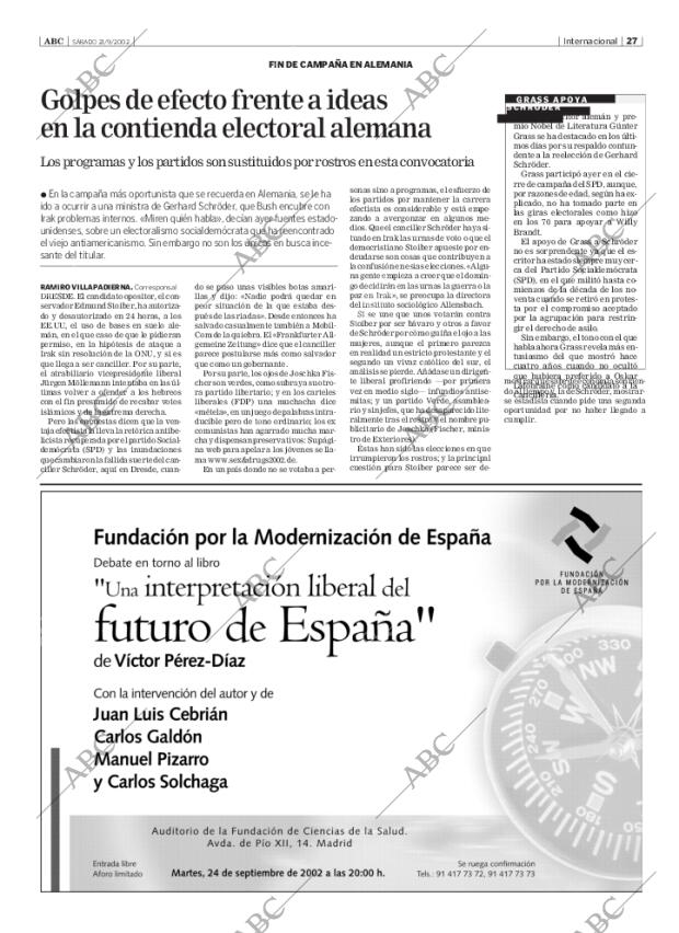 ABC SEVILLA 21-09-2002 página 27