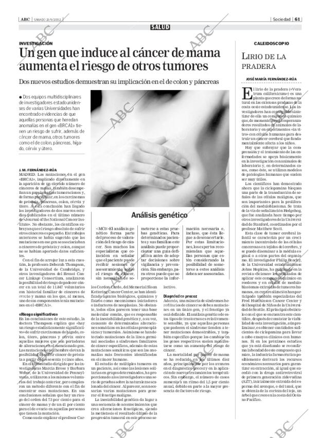 ABC SEVILLA 21-09-2002 página 61