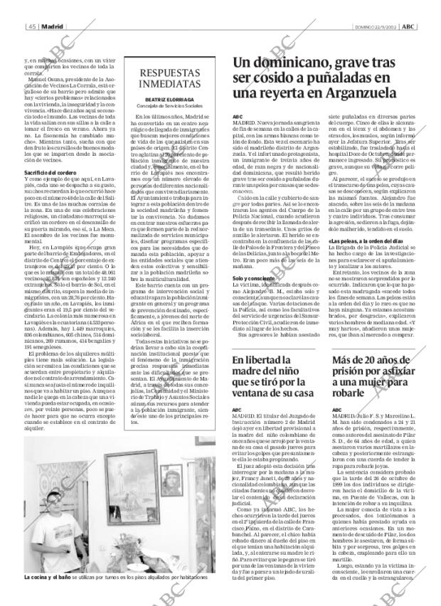 ABC MADRID 22-09-2002 página 45