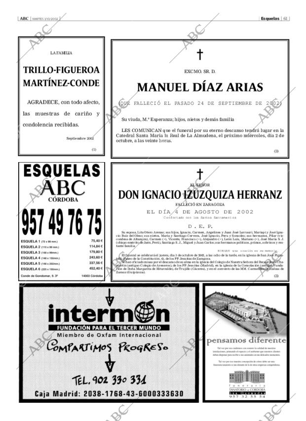 ABC CORDOBA 01-10-2002 página 61