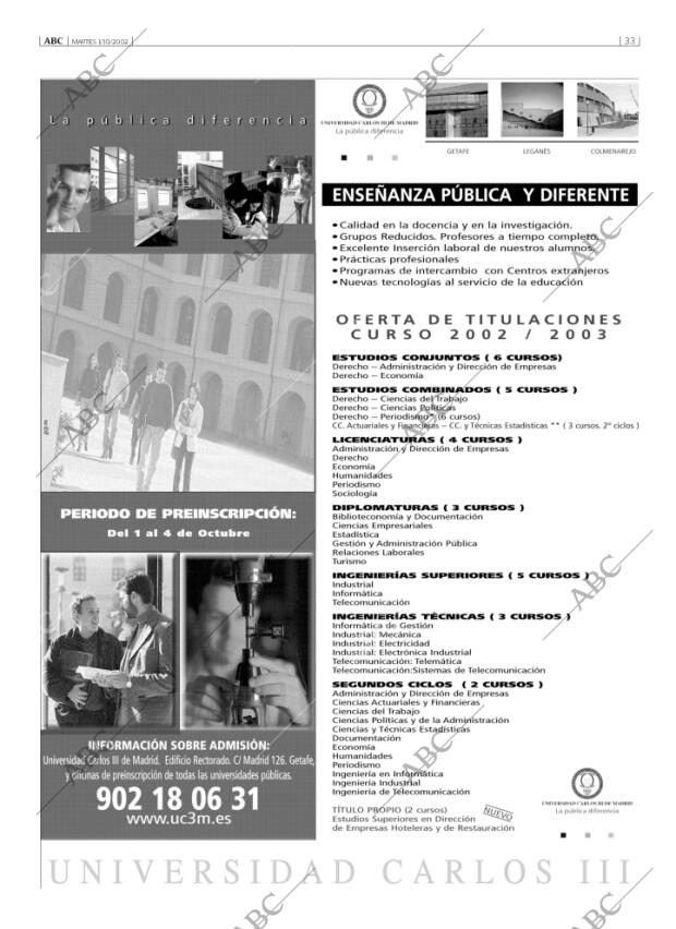 ABC MADRID 01-10-2002 página 33