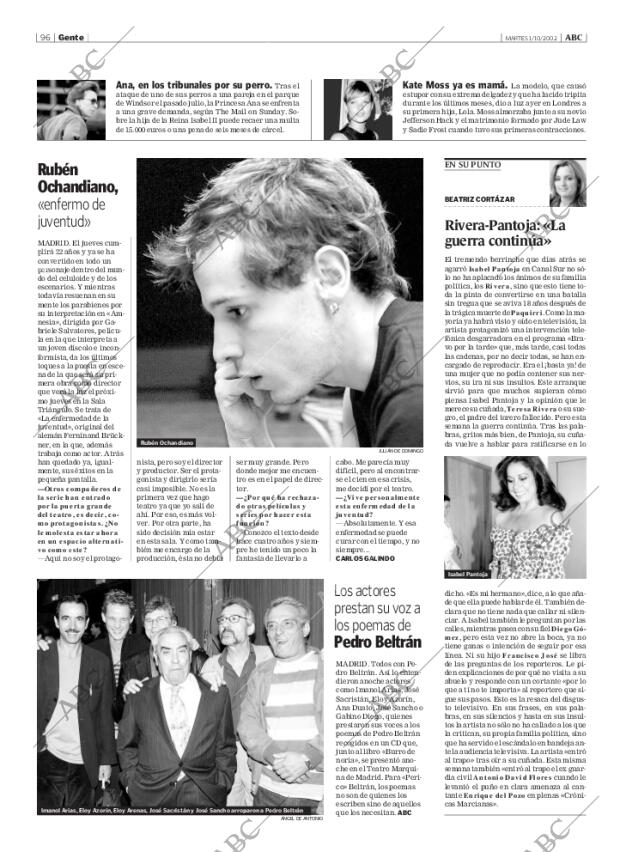 ABC MADRID 01-10-2002 página 96