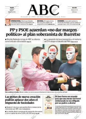 ABC MADRID 04-10-2002 página 1