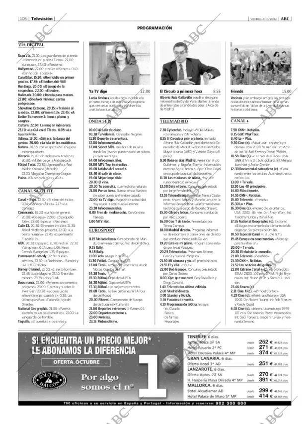 ABC MADRID 04-10-2002 página 106