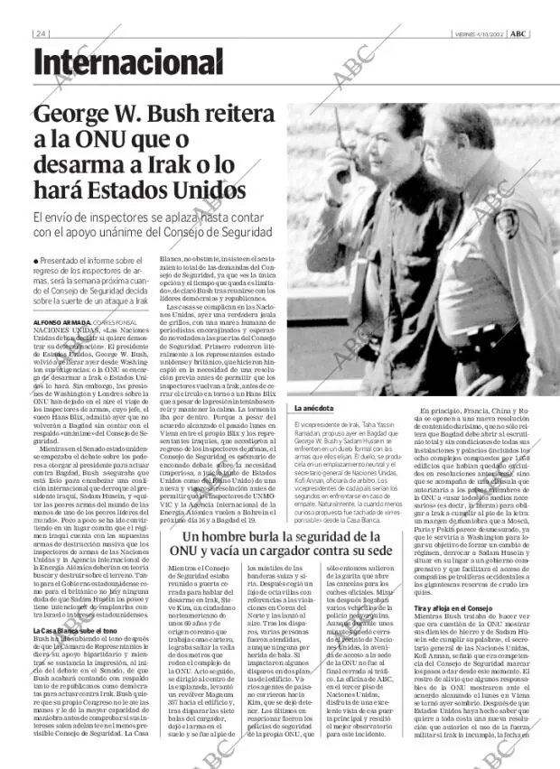 ABC MADRID 04-10-2002 página 24
