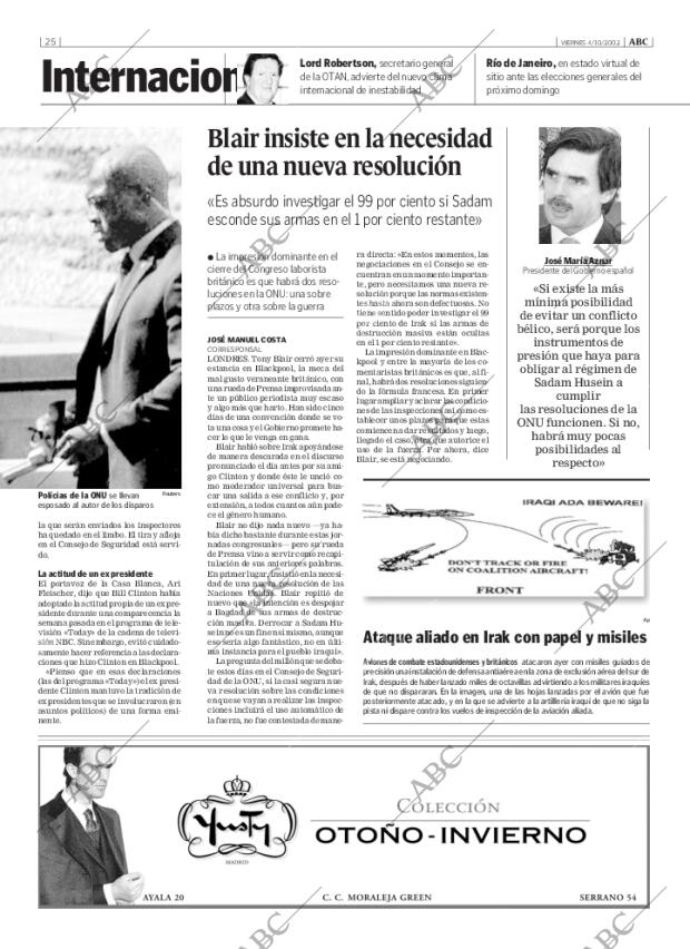 ABC MADRID 04-10-2002 página 25