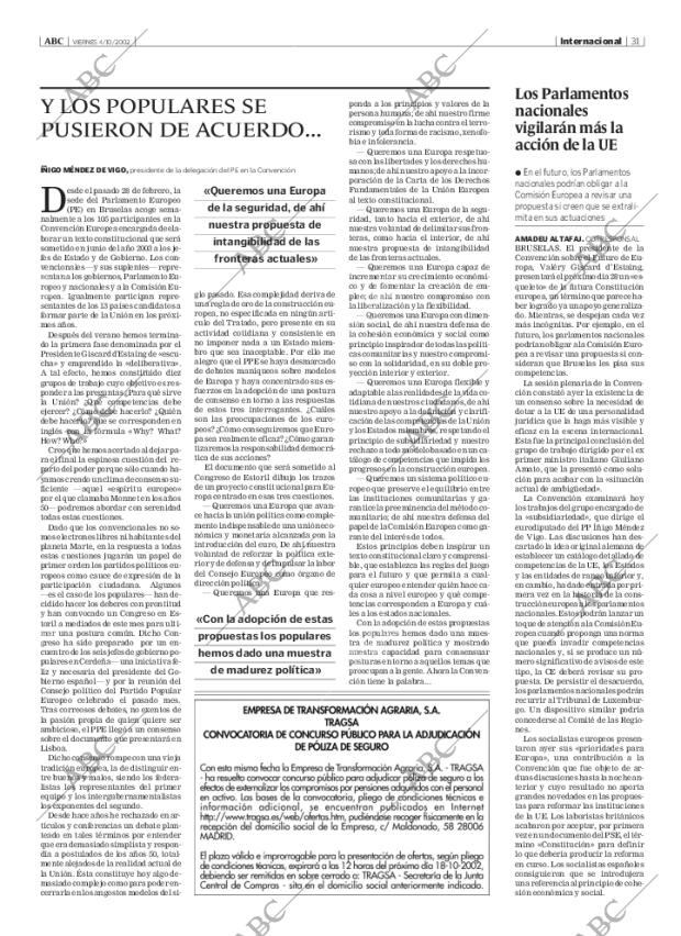 ABC MADRID 04-10-2002 página 31
