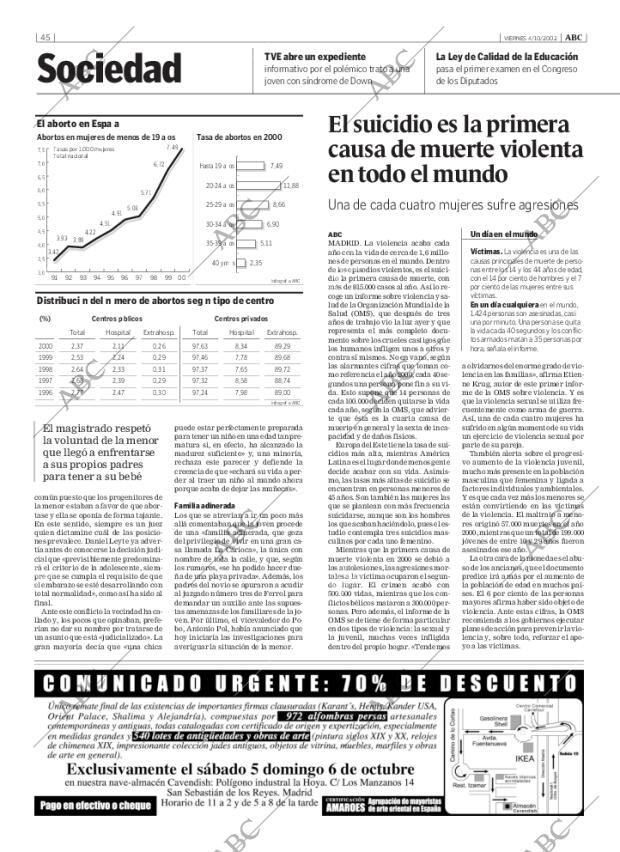 ABC MADRID 04-10-2002 página 45