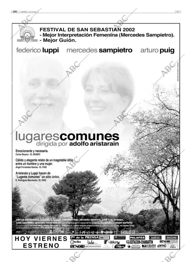 ABC MADRID 04-10-2002 página 65