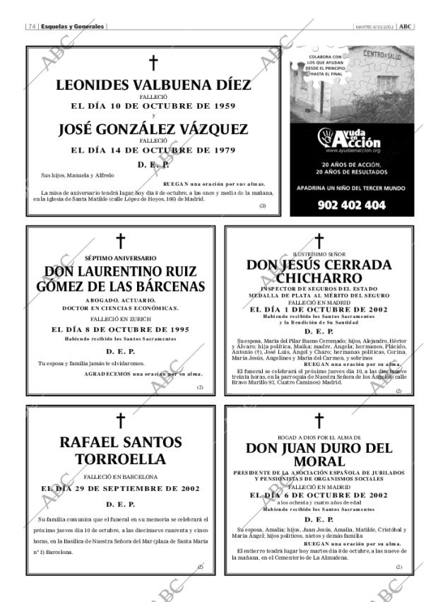 ABC MADRID 08-10-2002 página 74