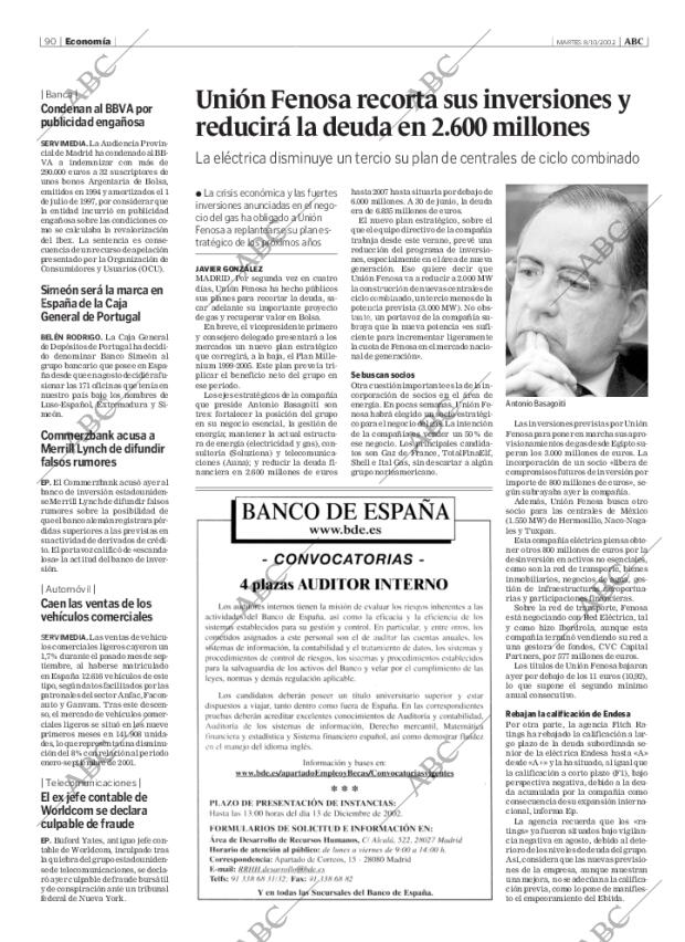 ABC MADRID 08-10-2002 página 90