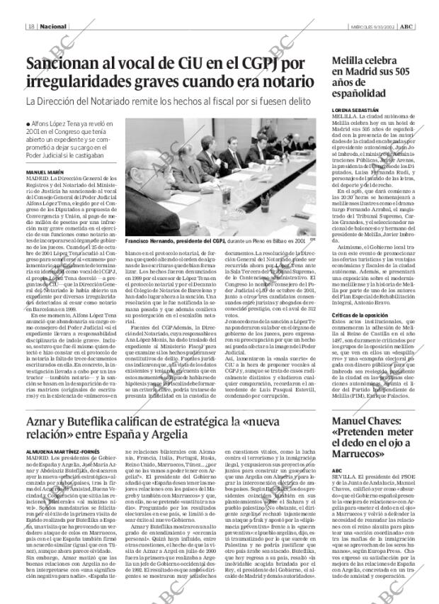 ABC SEVILLA 09-10-2002 página 18