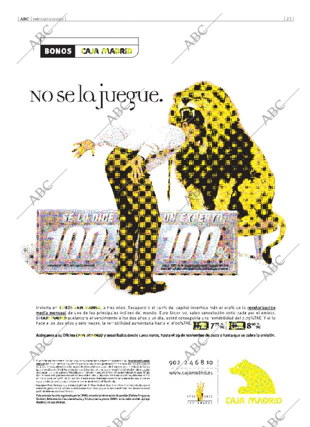 ABC SEVILLA 09-10-2002 página 23