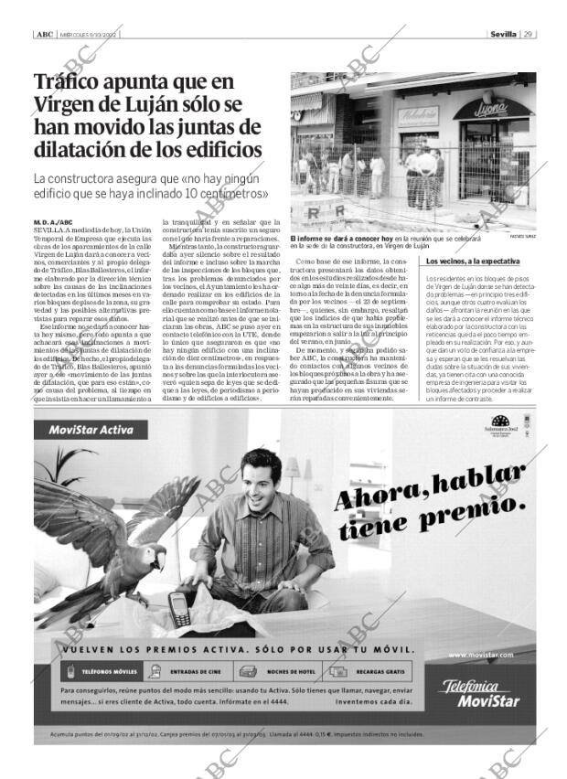 ABC SEVILLA 09-10-2002 página 29