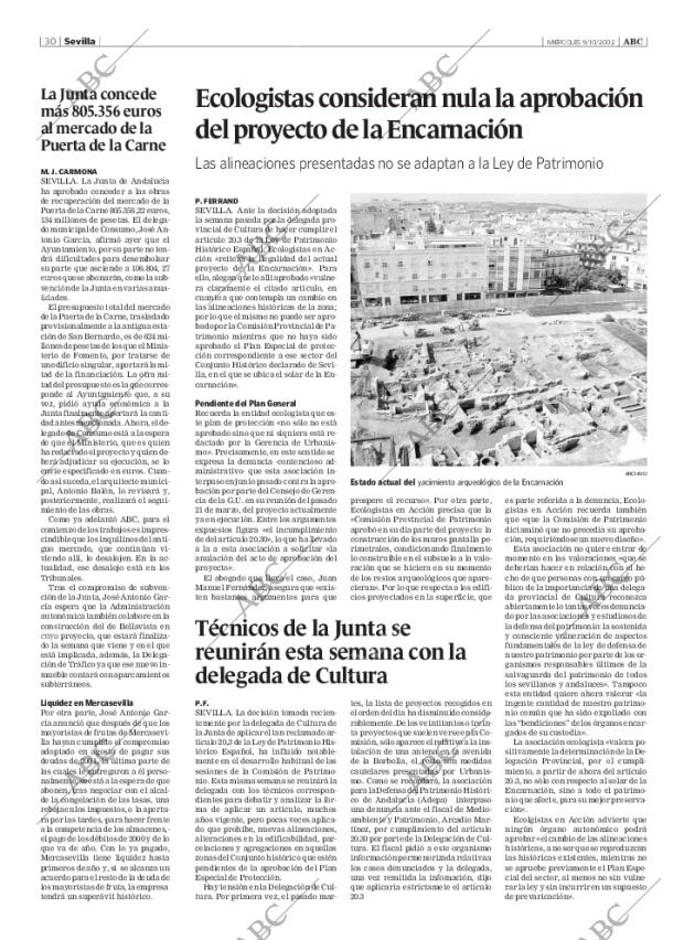 ABC SEVILLA 09-10-2002 página 30