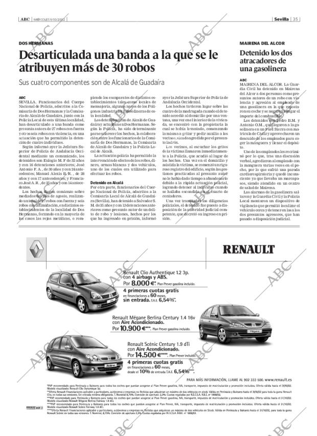 ABC SEVILLA 09-10-2002 página 35