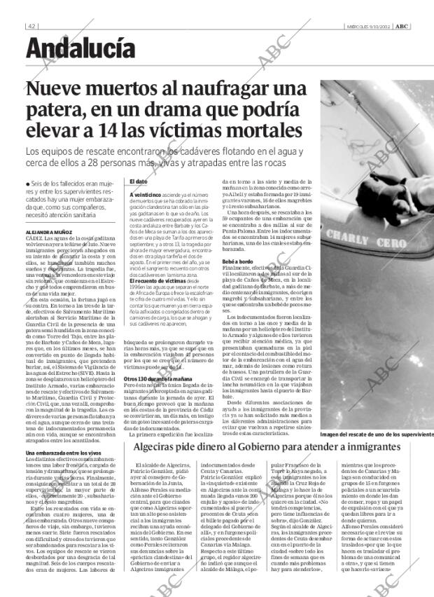 ABC SEVILLA 09-10-2002 página 42