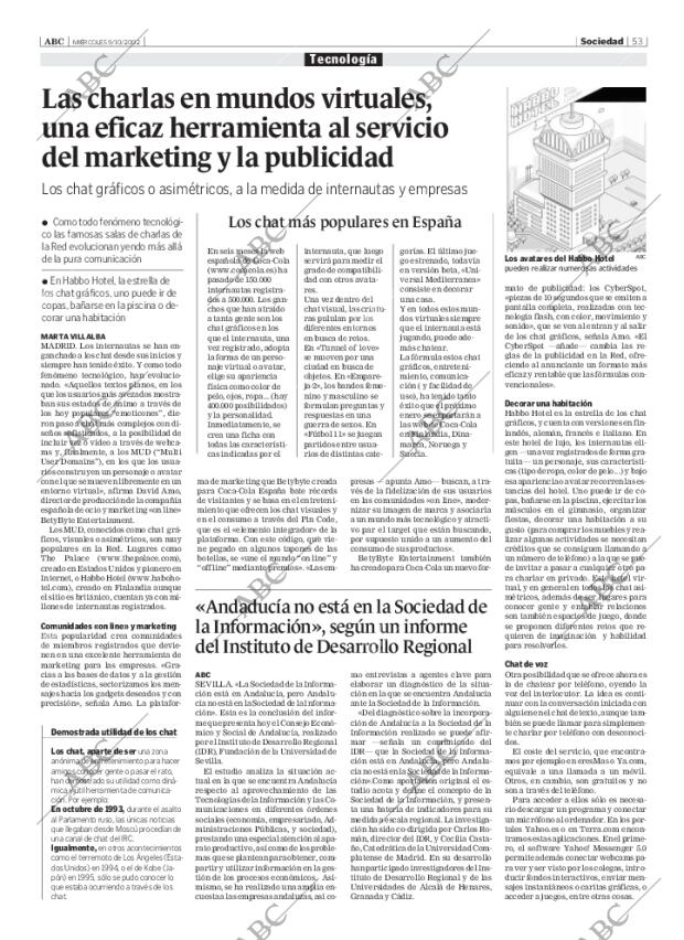 ABC SEVILLA 09-10-2002 página 53
