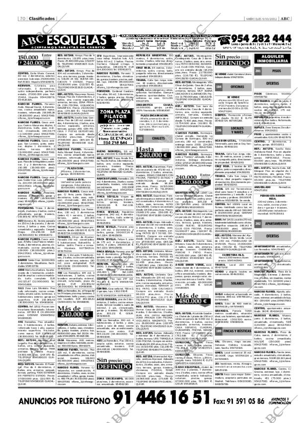 ABC SEVILLA 09-10-2002 página 70