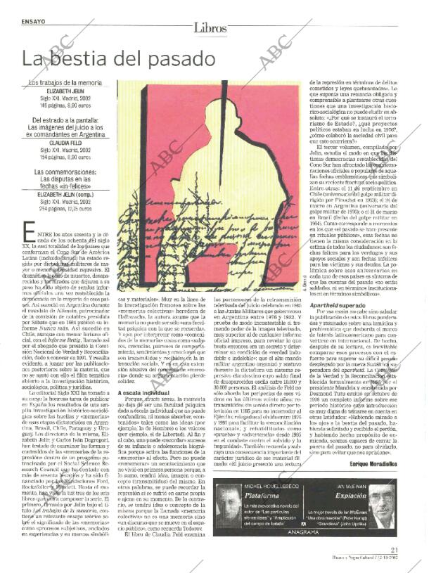 CULTURAL MADRID 12-10-2002 página 21