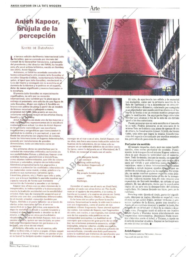 CULTURAL MADRID 12-10-2002 página 28