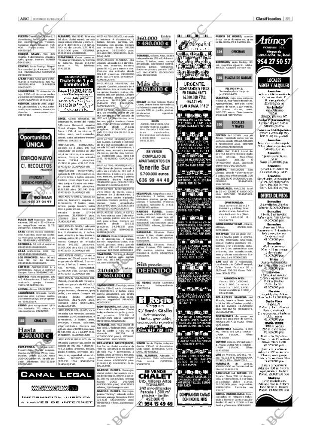ABC SEVILLA 13-10-2002 página 85