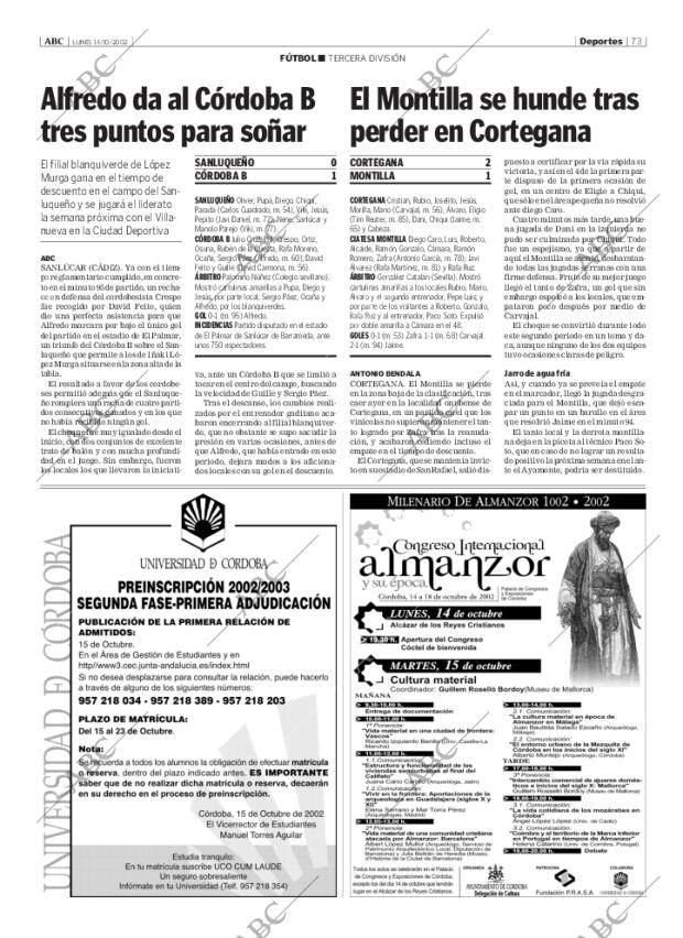 ABC CORDOBA 14-10-2002 página 73