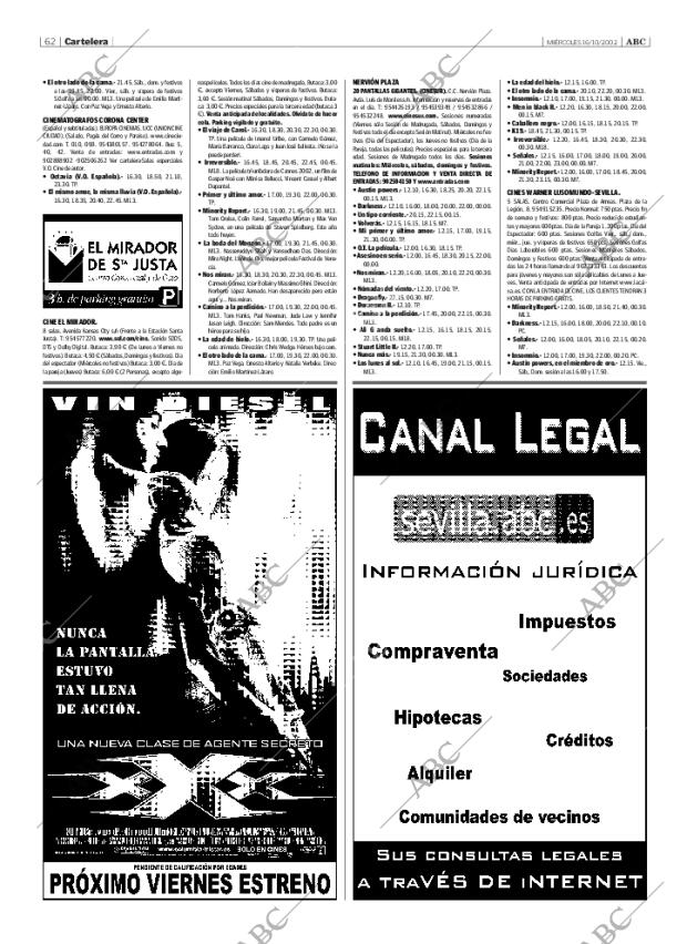 ABC SEVILLA 16-10-2002 página 62