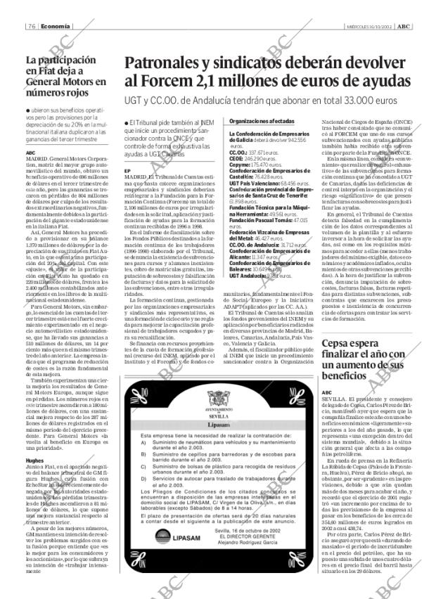 ABC SEVILLA 16-10-2002 página 76
