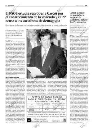 ABC MADRID 17-10-2002 página 18