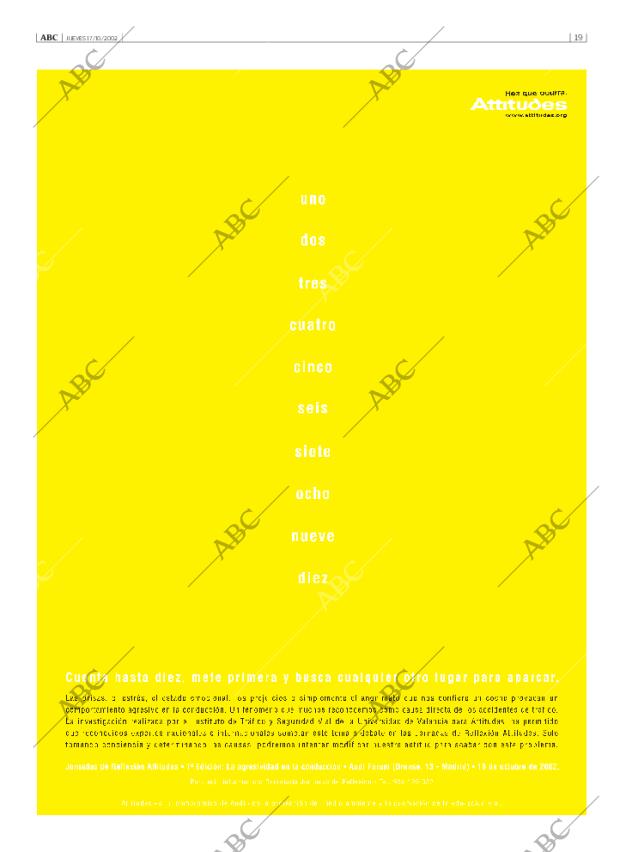 ABC MADRID 17-10-2002 página 19