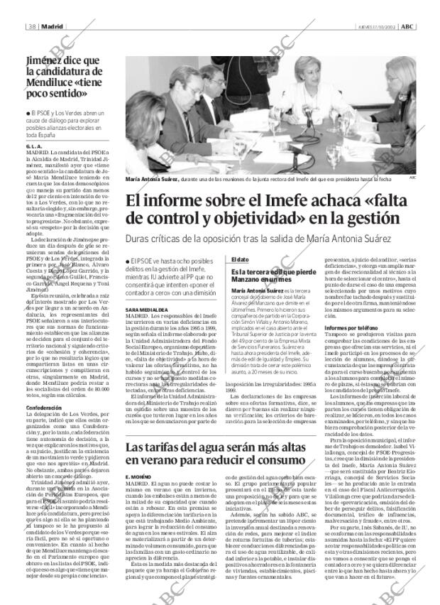 ABC MADRID 17-10-2002 página 38