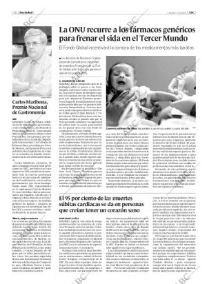 ABC MADRID 17-10-2002 página 50