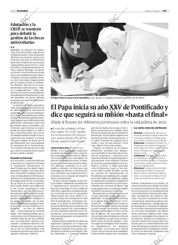 ABC MADRID 17-10-2002 página 52