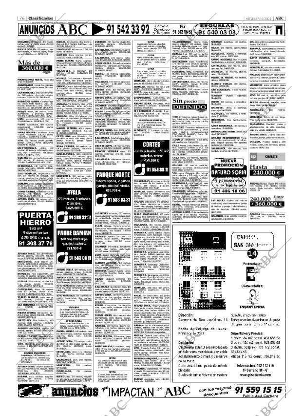 ABC MADRID 17-10-2002 página 76