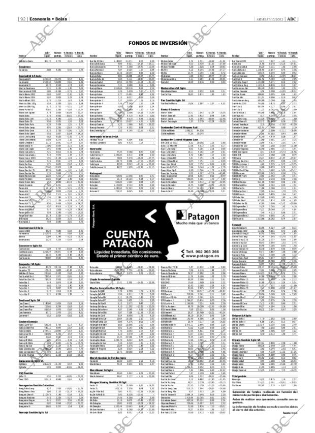 ABC MADRID 17-10-2002 página 92