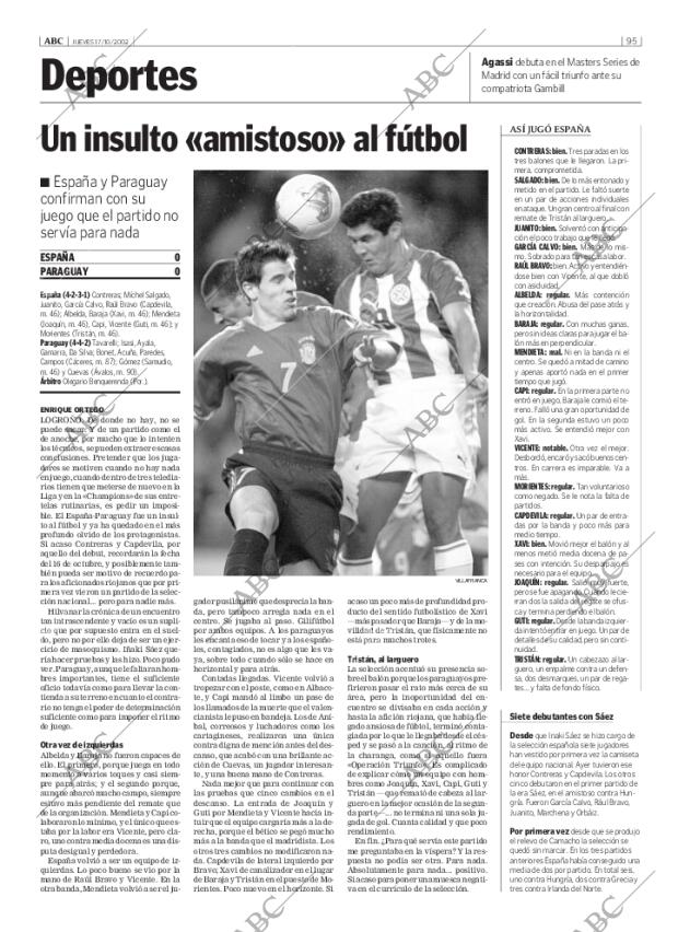 ABC MADRID 17-10-2002 página 95