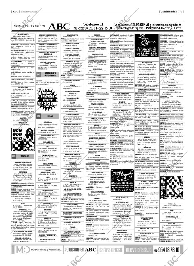 ABC SEVILLA 17-10-2002 página 73