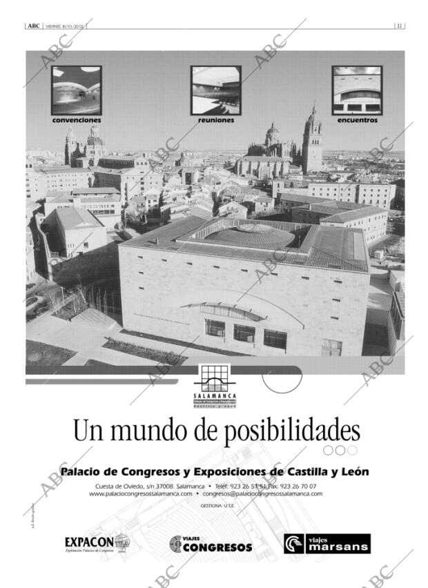ABC MADRID 18-10-2002 página 11