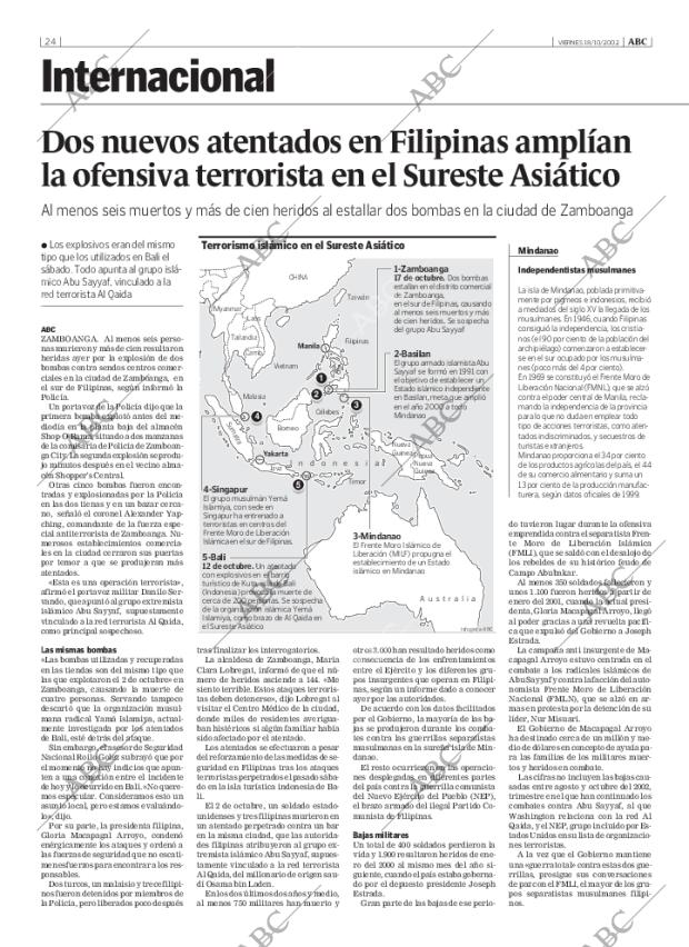 ABC MADRID 18-10-2002 página 24